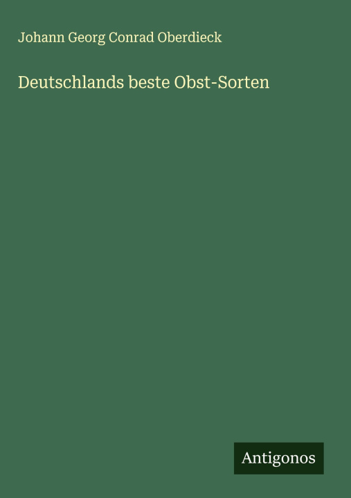 Kniha Deutschlands beste Obst-Sorten 