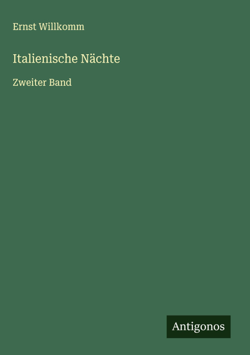 Kniha Italienische Nächte 