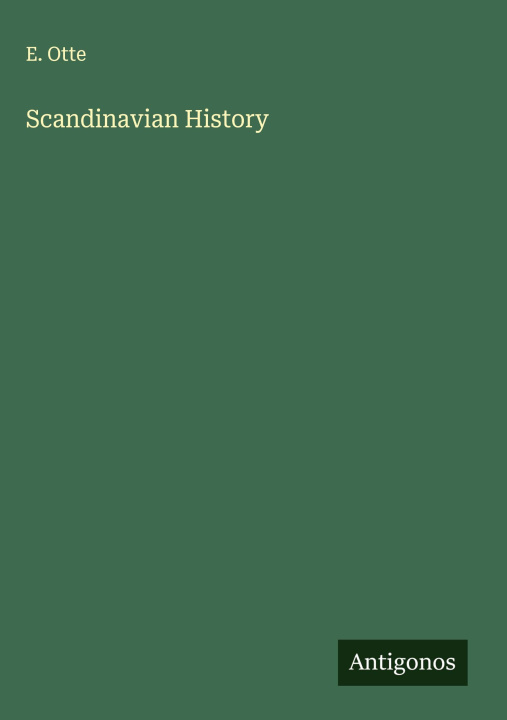 Kniha Scandinavian History 