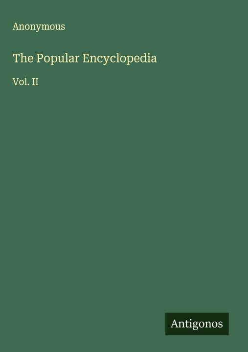 Kniha The Popular Encyclopedia 