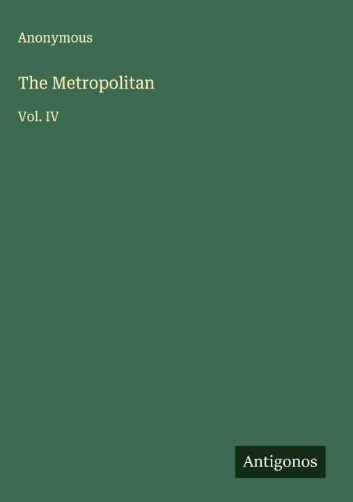 Kniha The Metropolitan 