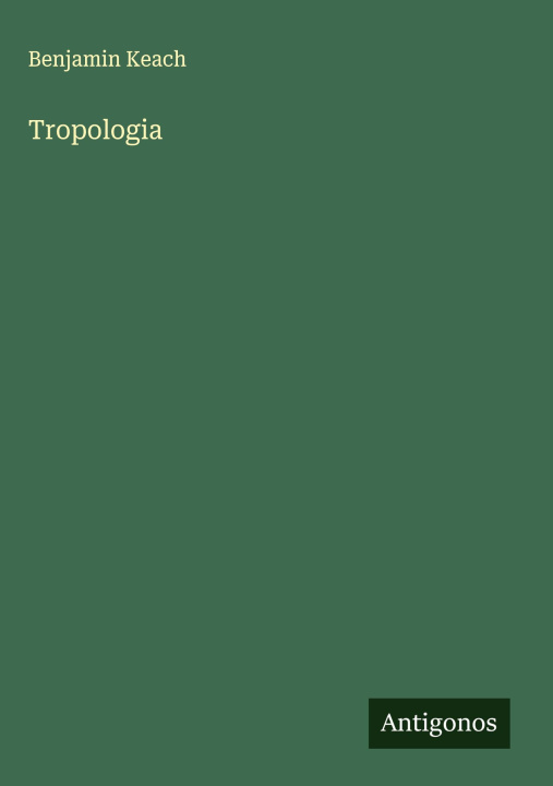Kniha Tropologia 