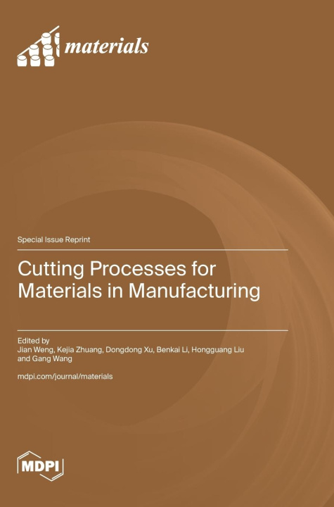 Kniha Cutting Processes for Materials in Manufacturing 