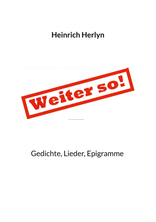 Kniha Weiter so Heinrich Herlyn