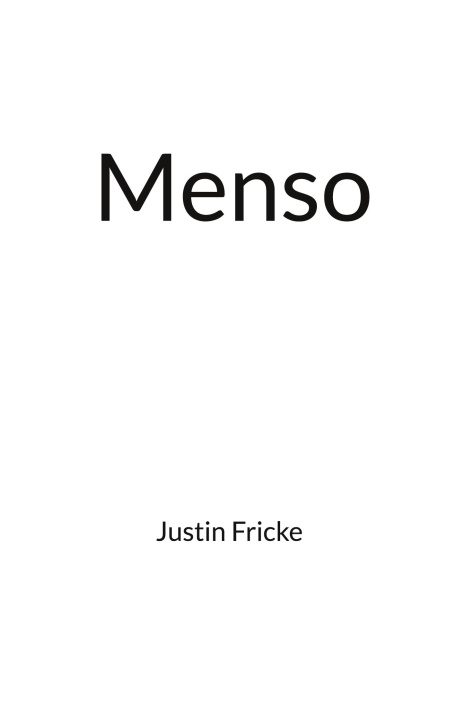Kniha Menso Justin Fricke