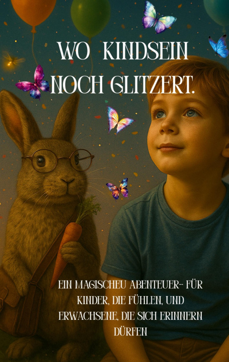 Kniha Wo Kindsein noch glitzert 