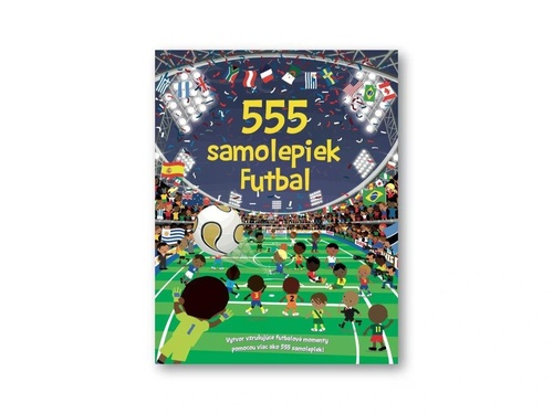 Książka 555 samolepiek Futbal 