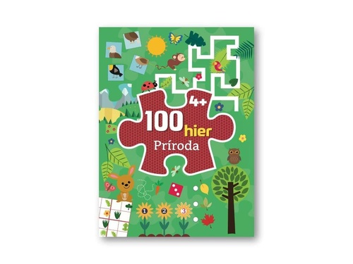Książka 100 hier Príroda 4+ 