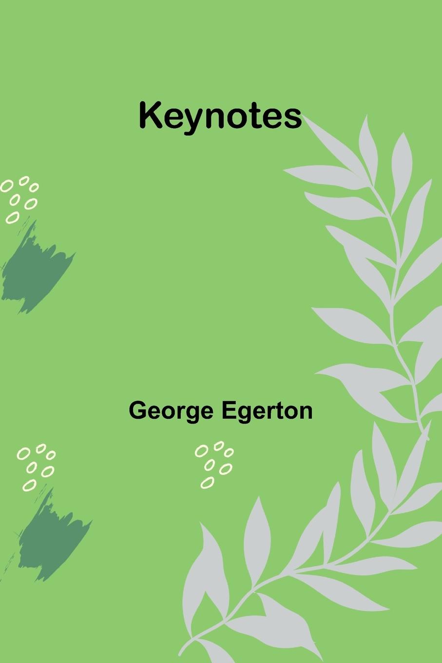 Kniha Keynotes George Egerton