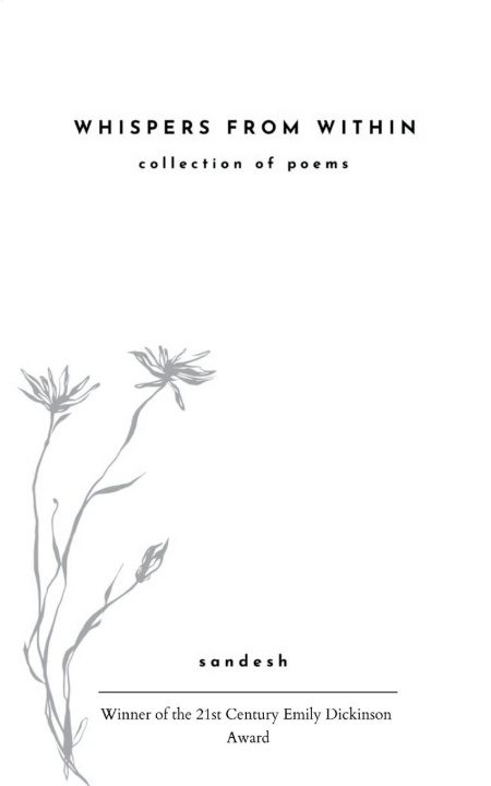 Книга Whispers from within Sandesh Thapa