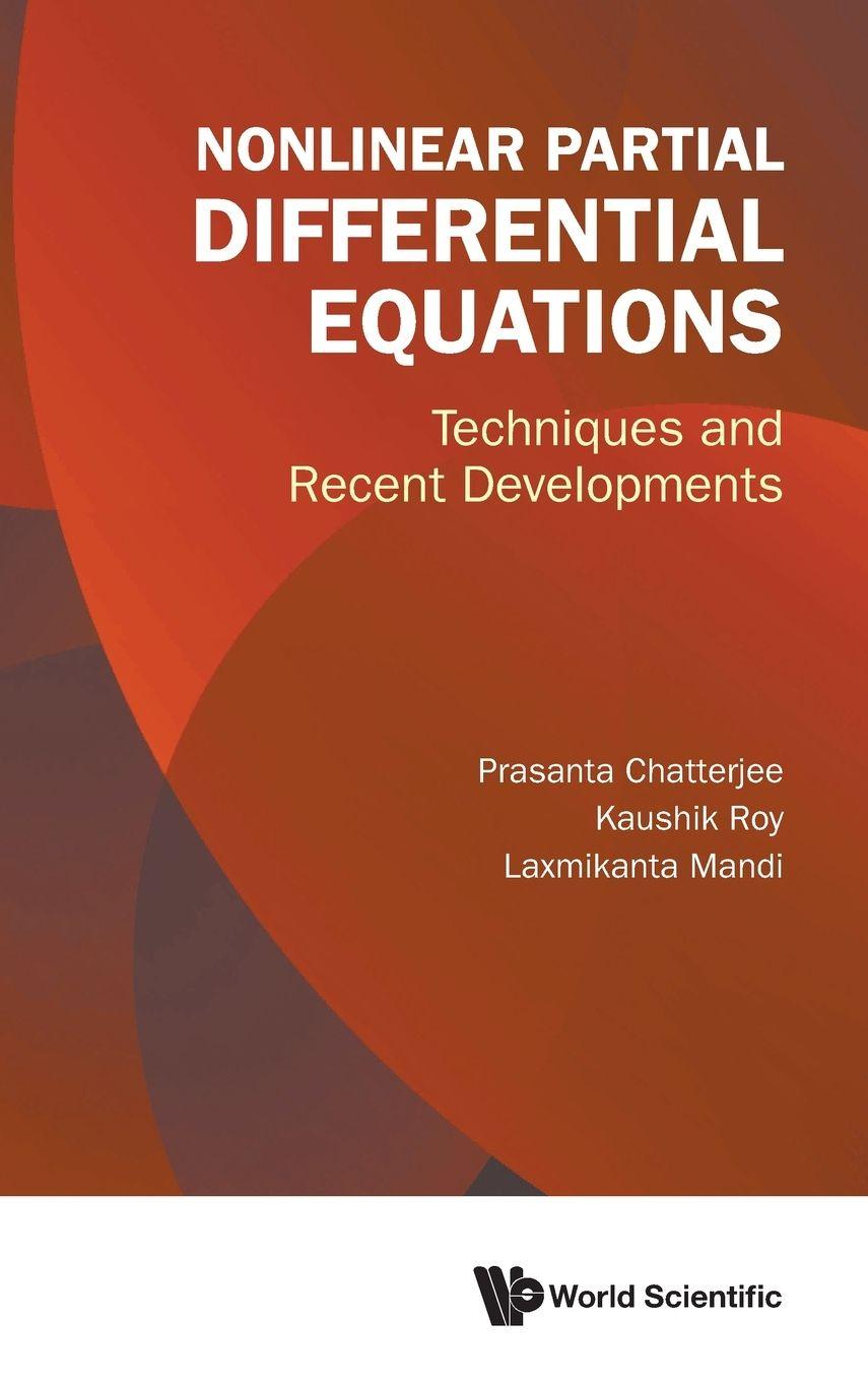 Boek Nonlinear Partial Differential Equations: Techniques and Recent Developments Kaushik Roy