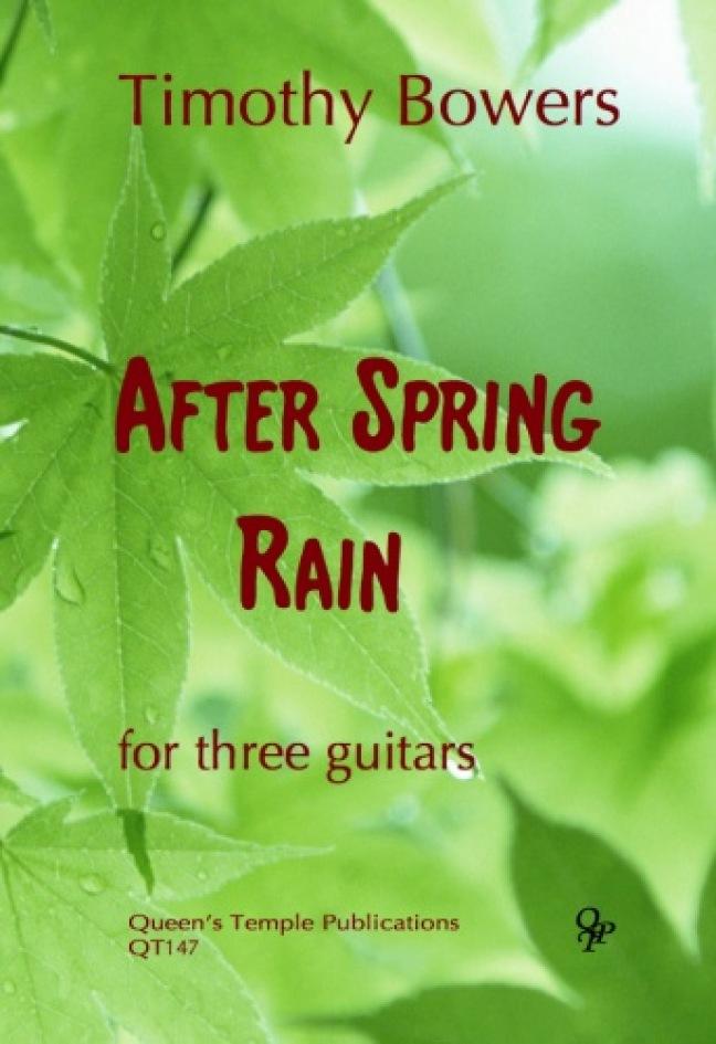 Kniha After Spring Rain 