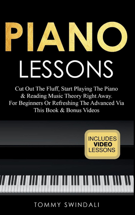 Kniha Piano Lessons Tommy Swindali