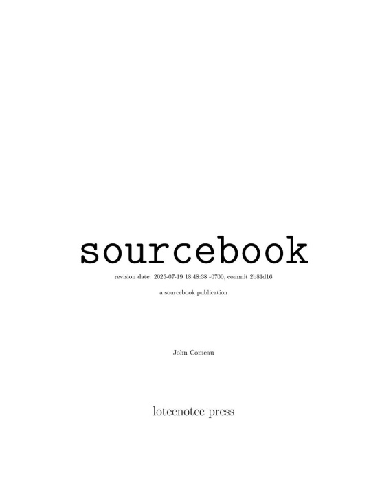 Kniha sourcebook 