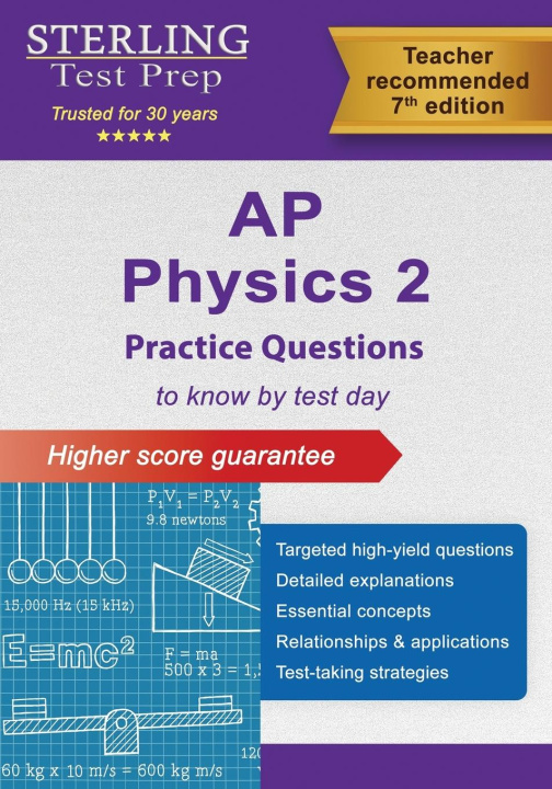 Kniha AP Physics 2 Practice Questions Sterling E Test Prep