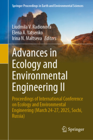 Kniha Advances in Ecology and Environmental Engineering II Liudmila V. Radionova