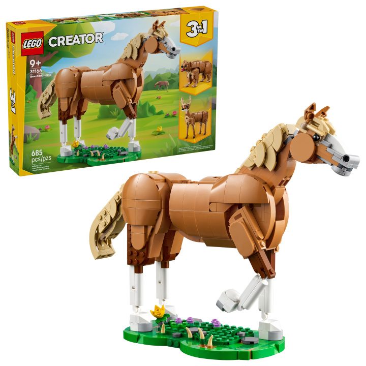 Βιβλίο Lego. Creator 31166 Piękny koń 