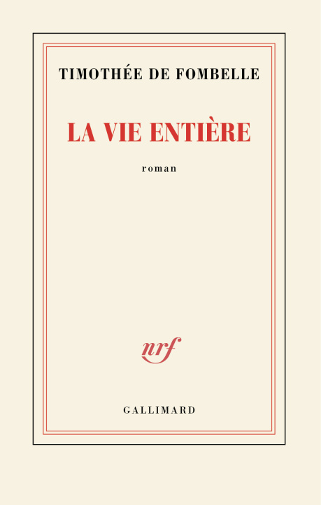 Buch La vie entière Fombelle