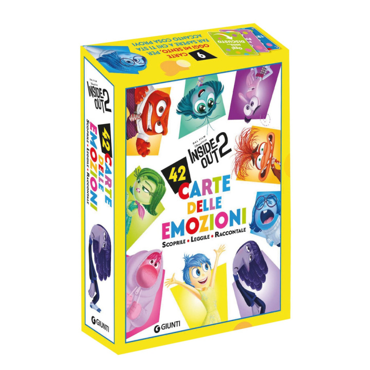 Libro Carte delle emozioni. Inside Out 2. Scoprile. Leggile. Raccontale 