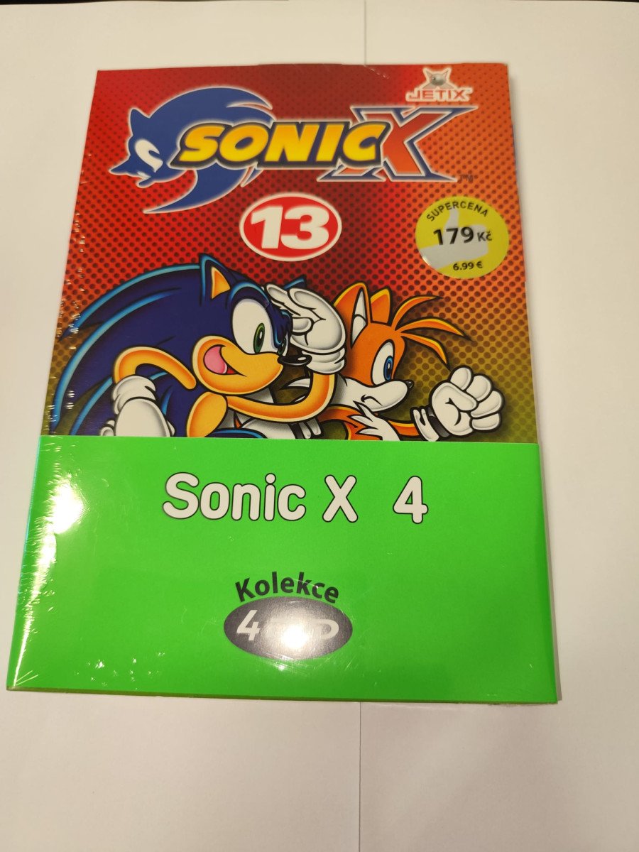 Film Sonic X 4. - kolekce 4 DVD 