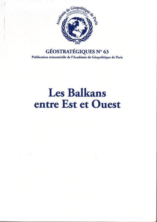 Boek LES BALKANS ENTRE EST ET OUEST Rastbeen