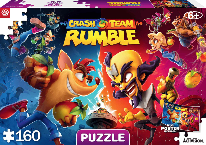 Knjiga Puzzle 160 Kids Crash Team Rumble 