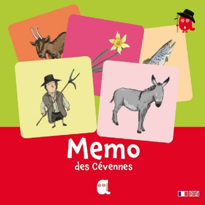 Hra/Hračka MEMO DES CEVENNES (BILINGUE) CARTIER-LANGE