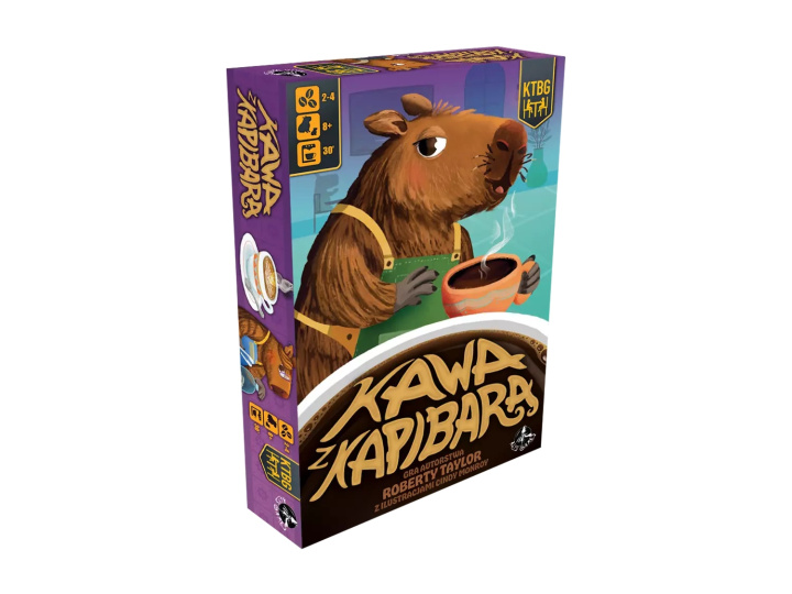Kniha Gra Kawa z kapibarą 