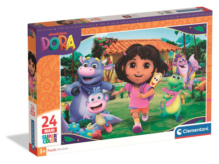 Βιβλίο Puzzle 24 Maxi Super kolor Dora 24826 
