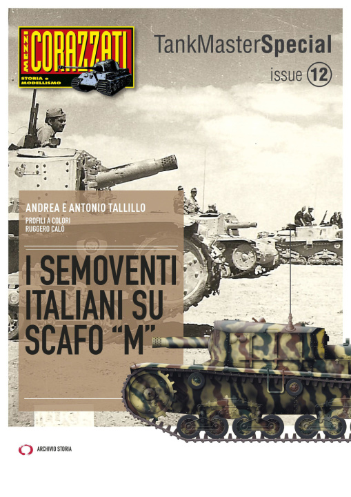 Book semoventi italiani su scafo «M» Andrea Tallillo
