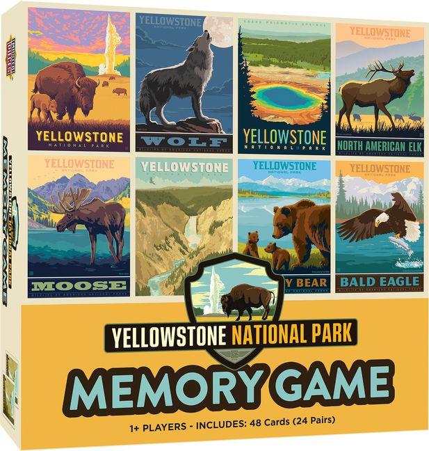 Hra/Hračka Yellowstone Memory 