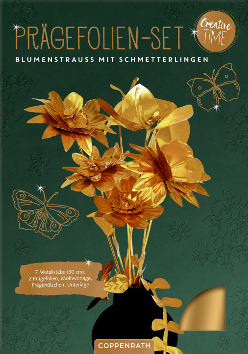 Hra/Hračka Prägefolien-Set Blumenstrauß Susanna Hatkemper