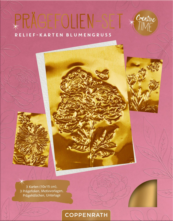 Juego/Juguete Prägefolien-Set Relief-Karten Susanna Hatkemper