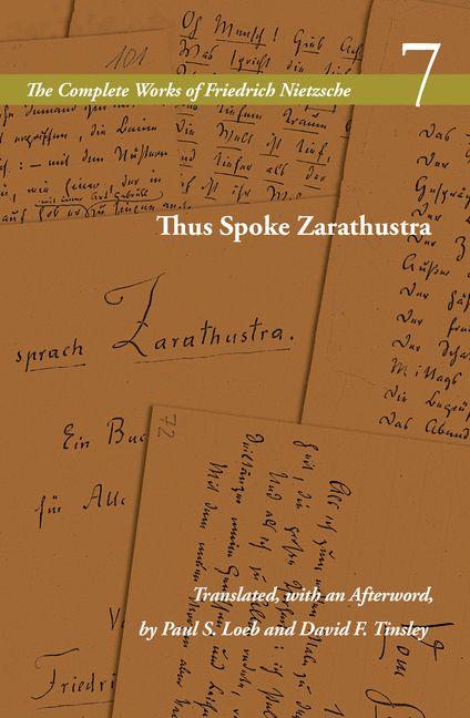 Kniha Thus Spoke Zarathustra Friedrich Nietzsche