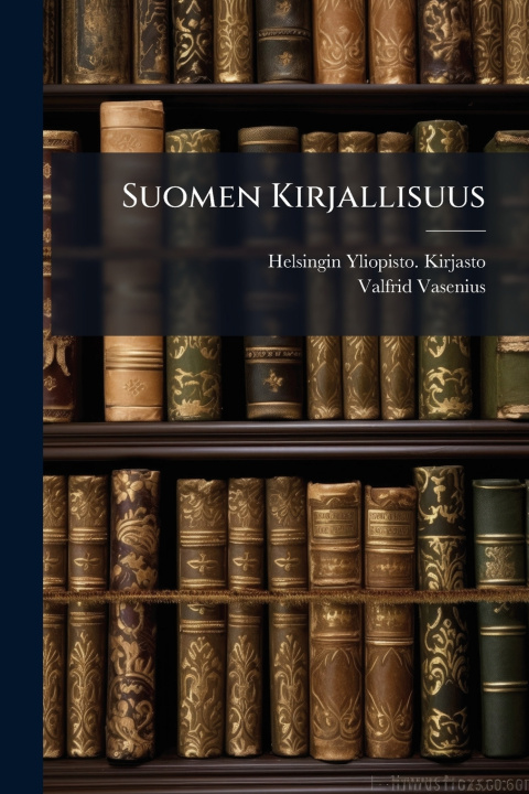Kniha Suomen Kirjallisuus Valfrid Vasenius