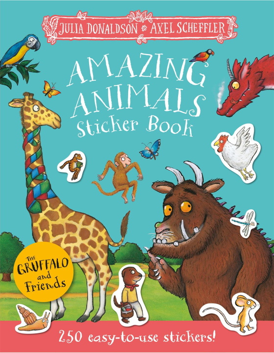 Libro The Gruffalo and Friends: Amazing Animals Sticker Book Axel Scheffler