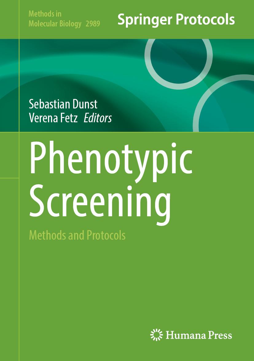 Kniha Phenotypic Screening Verena Fetz