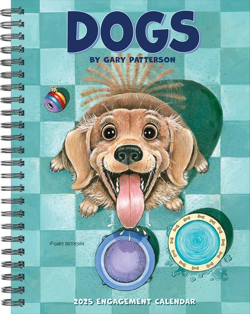 Libro Dogs by Gary Patterson 2026 6.5 X 8.5 Engagement Calendar 