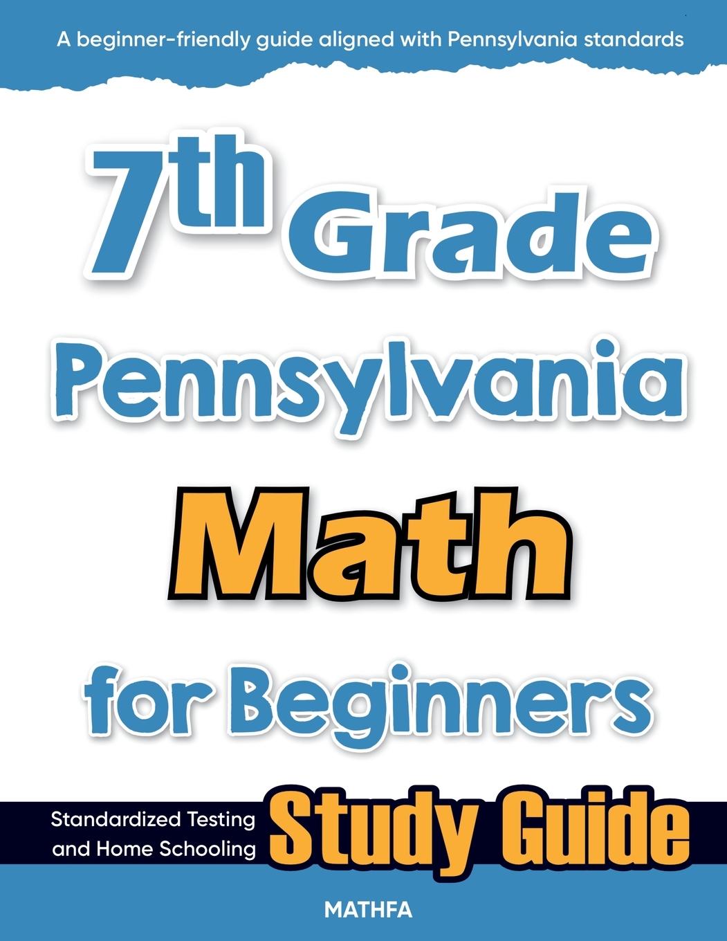 Kniha 7th Grade Pennsylvania Math for Beginners Hamid Eslamian