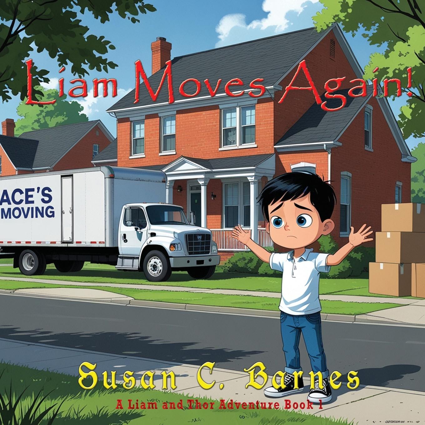 Kniha Liam Moves Again! Susan C. Barnes