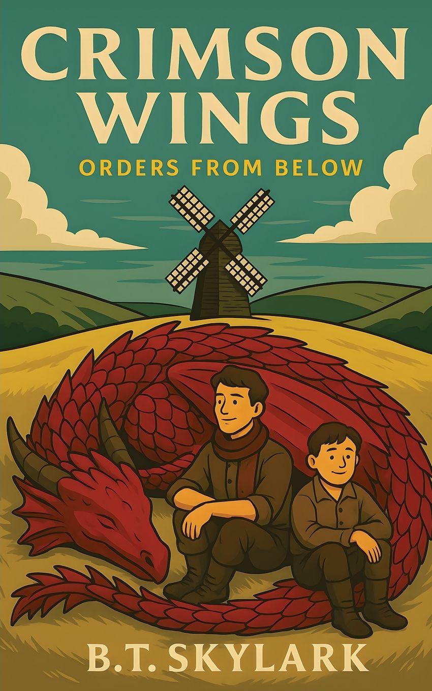 Kniha Crimson Wings - Orders From Below B.T. Skylark