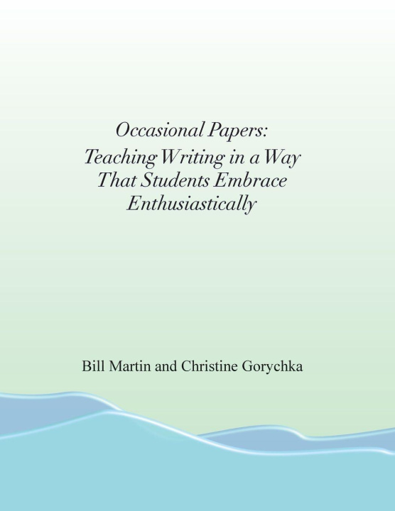 Kniha Occasional Papers Christine Gorychka