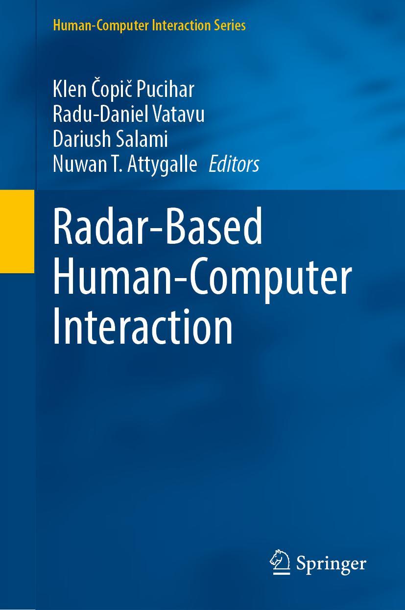 Книга Radar-Based Human-Computer Interaction Radu-Daniel Vatavu