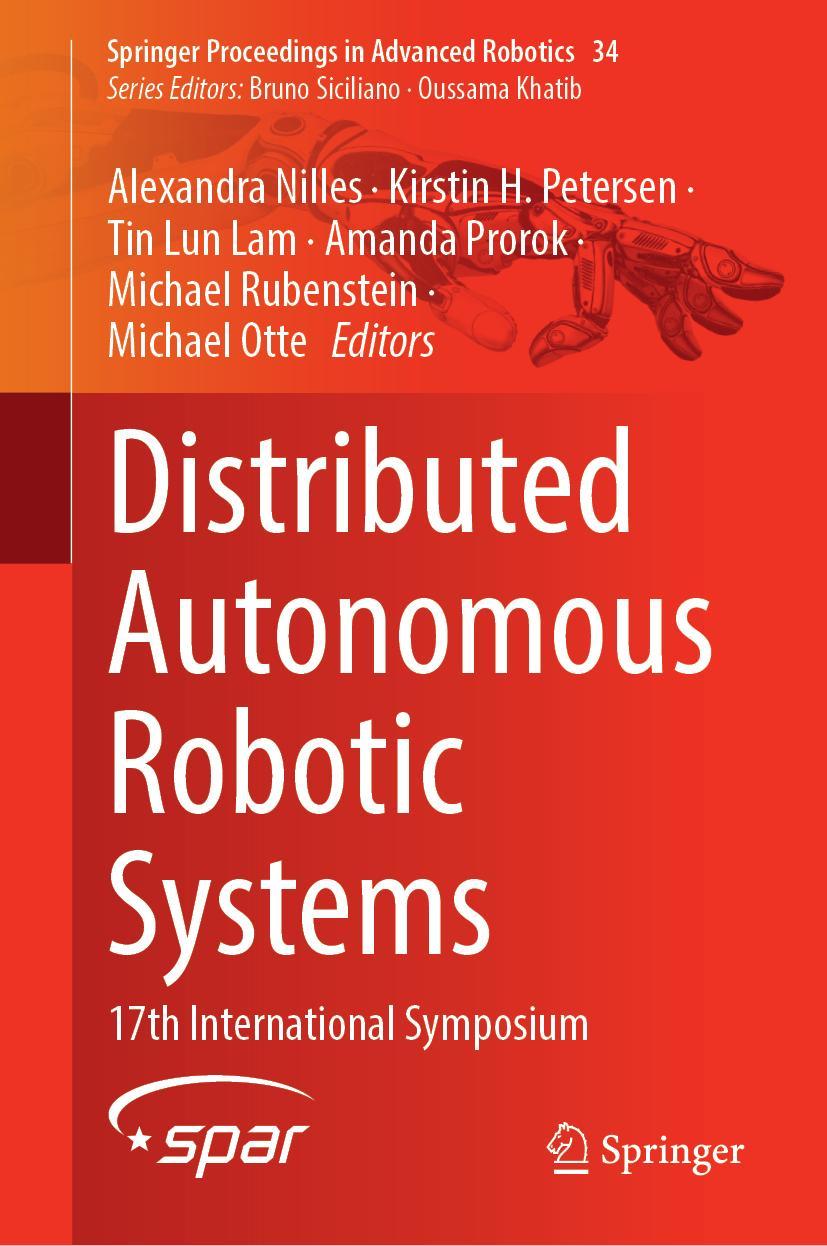 Βιβλίο Distributed Autonomous Robotic Systems Kirstin H. Petersen