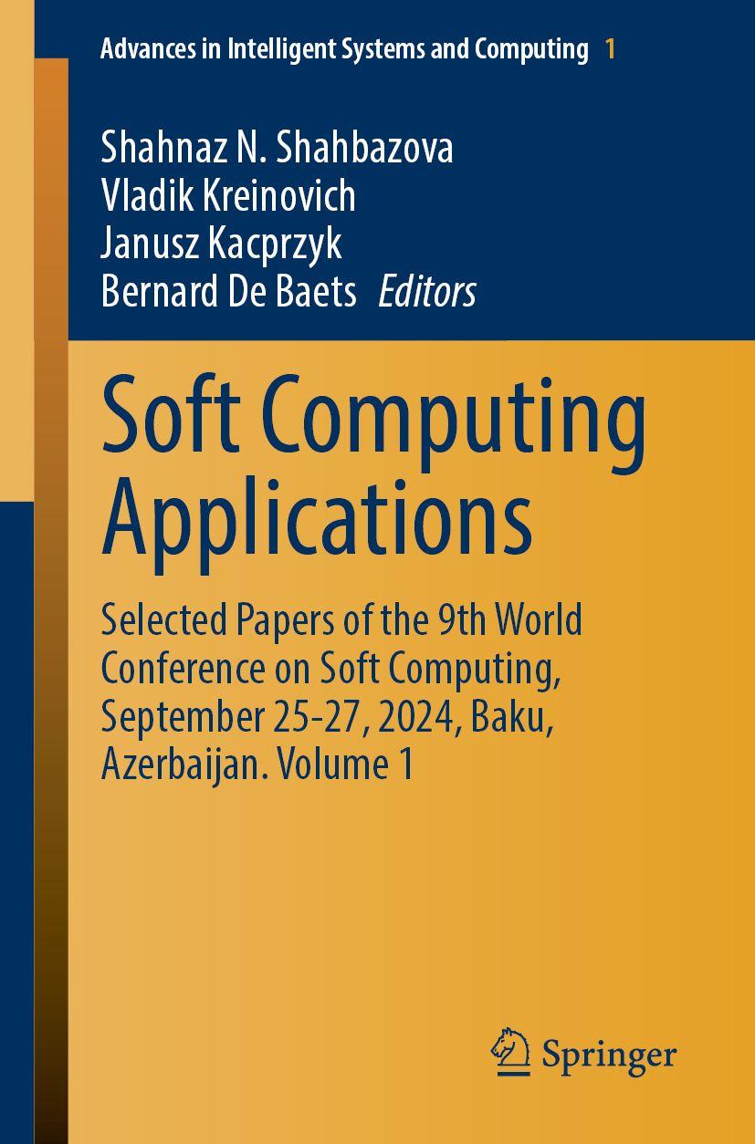 Kniha Soft Computing Applications Vladik Kreinovich
