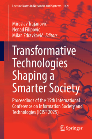 Kniha Transformative Technologies Shaping a Smarter Society Nenad Filipovic