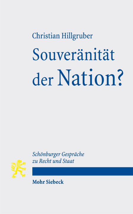 Kniha Souveränität der Nation? Christian Hillgruber