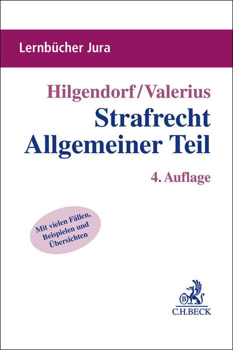 Kniha Strafrecht Allgemeiner Teil Brian Valerius
