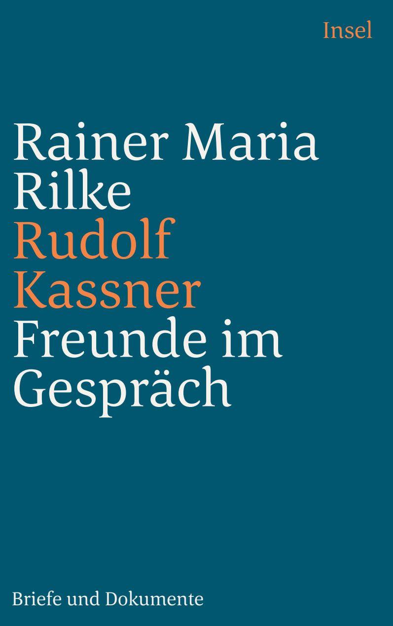Kniha Freunde im Gespräch Rudolf Kassner