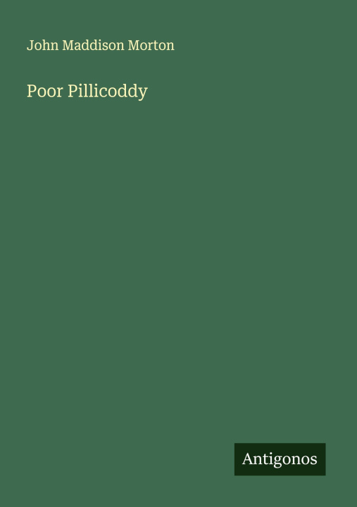 Kniha Poor Pillicoddy 